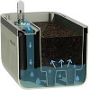 Vego Garde Self-Watering Herb Planter Box with Trellis Rectangular Indoor Outdoor Planter Pot 7.3"x17.5"x10.5" - 4 of 4