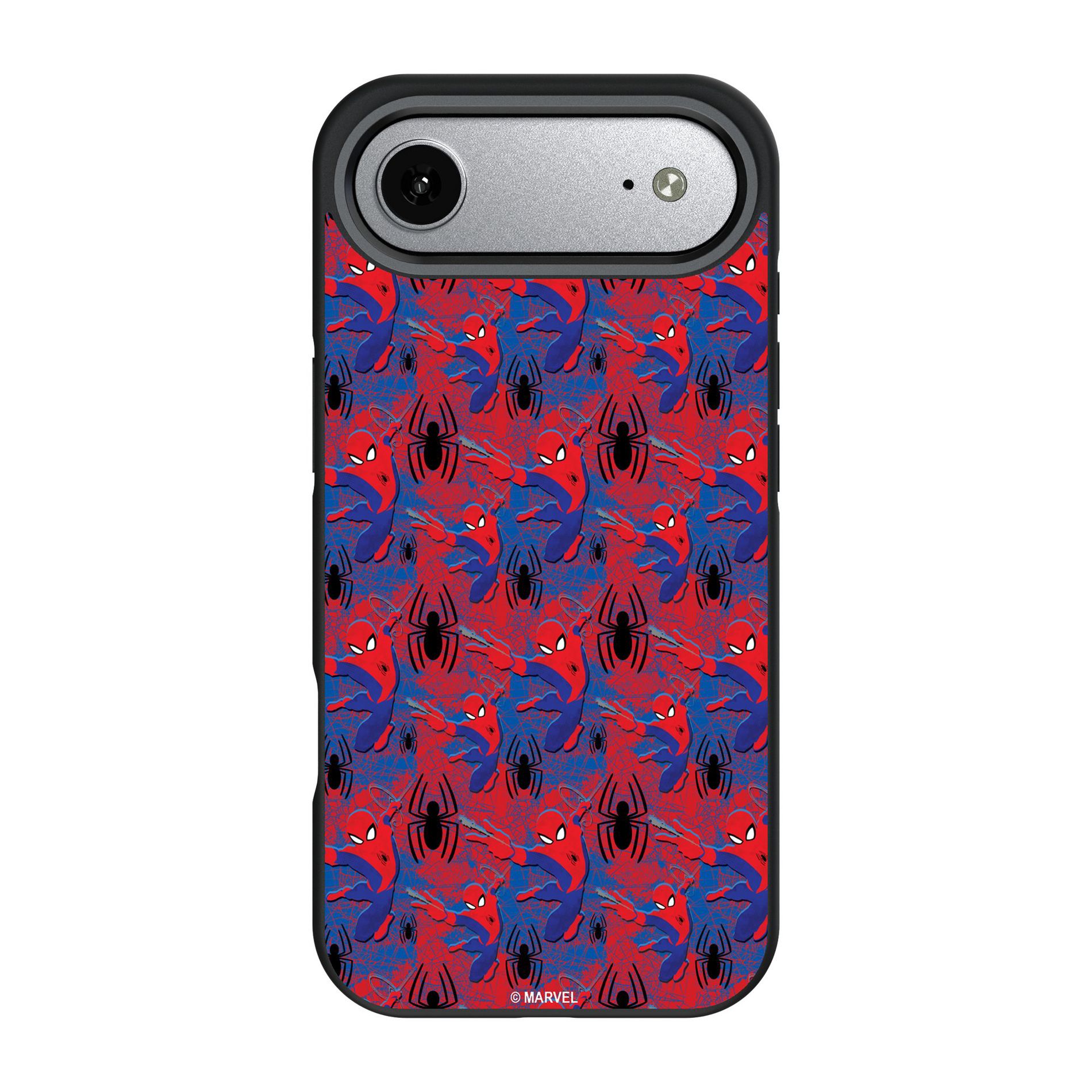 Marvel Spider-Man Pattern Bump Cell Phone Case for iPhone Air