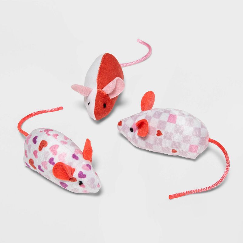 Little Mice Cat Toy Set - S - 3ct - Boots &#38; Barkley&#8482;, 3 of 6