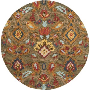 Blossom BLM402 Hand Tufted Indoor Rugs - Safavieh - 1 of 4