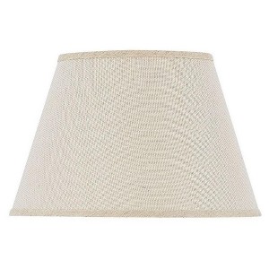 Cal Lighting Hardback Burlap Shade - 1 of 4