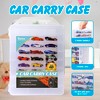 Darice Toy Car Storage Case For 48 Cars - Portable Organizer for Hot Wheels, Matchbox Cars - - 2 of 4