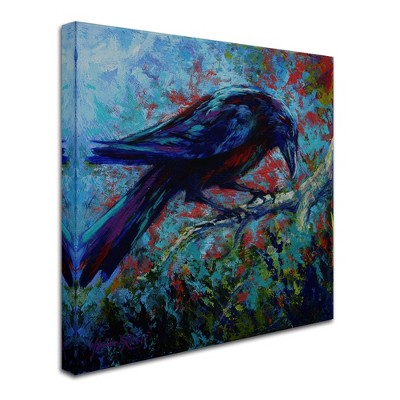 Marion Rose 'Raven' Canvas Art