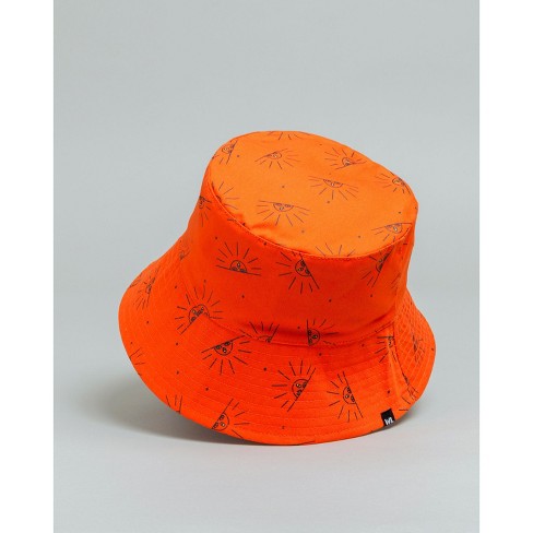 The Wrap Life | Satin Lined Printed Bucket Hat in Sol