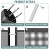 Swimming Pool Fence for Inground Pools, Removable Safety Pool Fencing with Aluminum Legs, Easy DIY Install Pool Fence for Backyard Garden Pool - 3 of 4