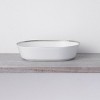 Noritake Whiteridge Platinum Oval Vegetable Serving Bowl - 3 of 4