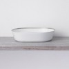 Noritake Whiteridge Platinum Oval Vegetable Serving Bowl - image 3 of 4