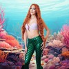 Costume Culture by Franco LLC Mermaid Adult Natural Red Costume Wig - 3 of 4
