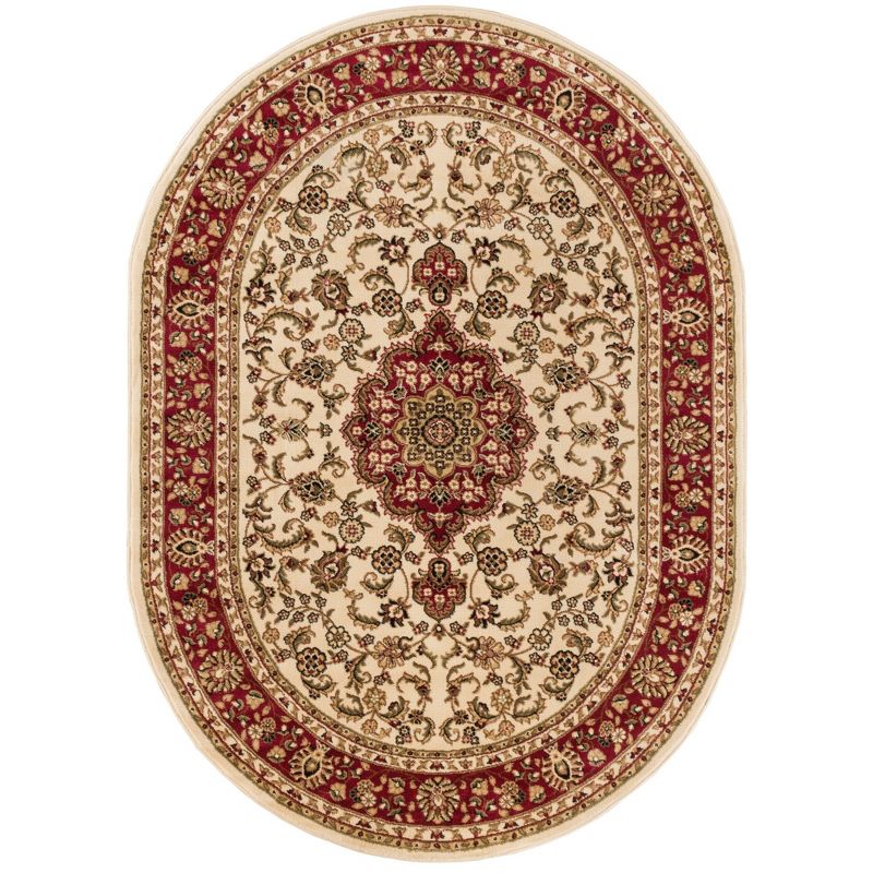 Noble Medallion Persian Floral Oriental Formal Traditional Area Rug, 1 of 10