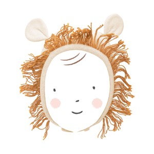 Meri Meri Lion Baby Bonnet (Pack of 1) - 1 of 4