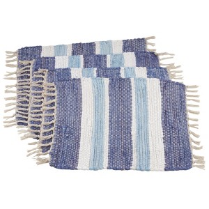 Saro Lifestyle Chindi Placemat (Set of 4) - 1 of 2