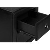 NicBex 20.5 Inch Upholstered Nightstand with 2 Drawers,Side Table with Metal Round Handle for Bedroom,Living Room - 4 of 4
