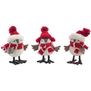 Melrose Plush Winter Bird Characters (Set of 12) - 1 of 3