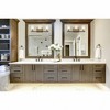 Savoy House Sidney 3 - Light Vanity in  Matte Black/Warm Brass - 4 of 4