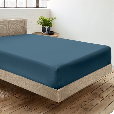 Twin XL Bering Sea Organic Cotton Percale Fitted Sheet