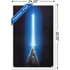 Trends International Star Wars: Original Trilogy - Blue Lightsaber Framed Wall Poster Prints - 3 of 4