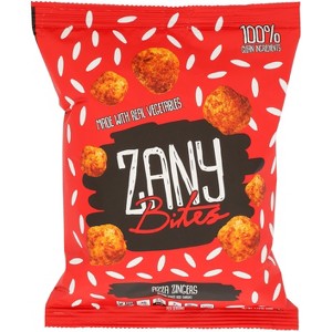 Zany Bites - Rice Snack - Pizza Zingers - Case of 5 - 1.75 oz - 1 of 1