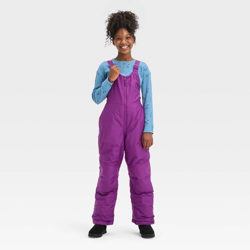 Girls' Woven Cargo Pants - All In Motion™ Purple Xl : Target