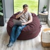 Big Joe Bean Bag Chair with Removeable Cover, Foam Filled, Multiple Sizes and Fabrics, All Ages - 4 of 4