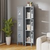 Vynxaria 66"H Metal Lockers for Employees with 3 Door Storage Locker for Employees Gym School Home Office Garage - 2 of 4