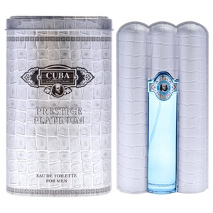 Cuba Prestige Platinum Men's EDT Spray - 3 fl oz - 1 of 3