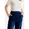 Women's Taylor Corduroy Cotton Pants - CRESCENT - 3 of 4