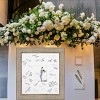 Trellis Signature Mat Picture Frame – Guest Book Alternative for Weddings, Graduations, or Retirement – Autograph Photo Mat for Signature Board - 4 of 4