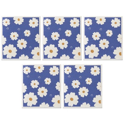 3pk Botanical Swedish Dishcloths : Target