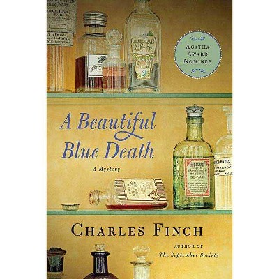 A Beautiful Blue Death - (Charles Lenox Mysteries) by  Charles Finch (Paperback)