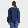 Women's Balloon Long Sleeve Blouse - Universal Thread™ - image 2 of 3