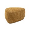 PAGED 18.5 Inch Boucle Fabric Ottoman, Modern Low Cushion Footrest Ottoman with High-density Foam for Living Room, Bedroom - 4 of 4