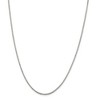 Black Bow Jewelry 1.7mm Sterling Silver Diamond Cut Solid Octagonal Box Chain Necklace - 3 of 4