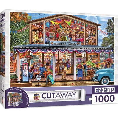 MasterPieces Inc Hometown Market 1000 Piece Large EZ Grip Jigsaw Puzzle