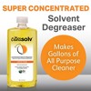 Citra Solv Concentrated Cleaner & Degreaser, Deodorizer, Home & Outdoor, Adhesive Remover, Natural Orange Oil - 2 of 4