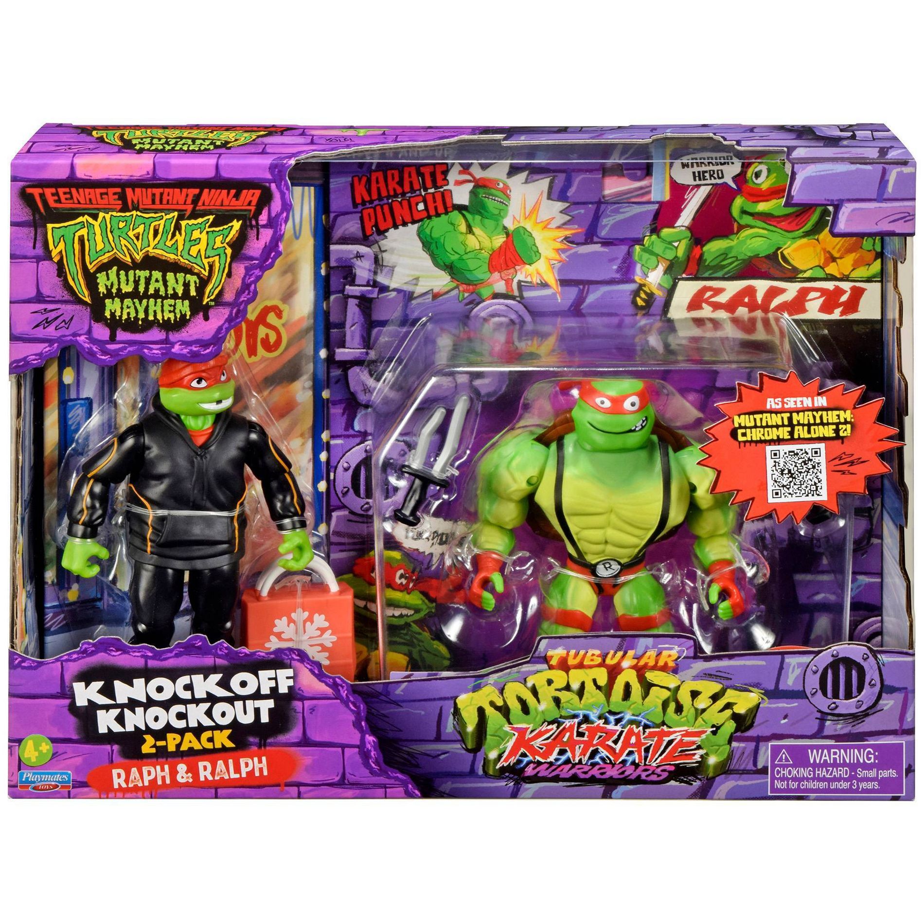 Teenage Mutant Ninja Turtles Raph and Ralph Theatrical Short Action Figure - 2pk