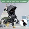 2-in-1 Toddler & Doll Stroller - Lightweight Jogging Stroller with Cup Holder & Shock Absorption - 4 of 4