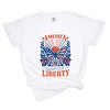 Simply Sage Market America Summer Of Liberty Distressed Garment Dyed Tee - 2 of 4