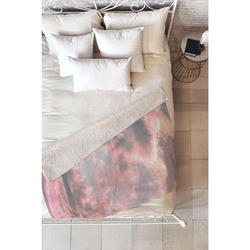 Emanuela Carratoni Delicate Sky Fleece Blanket - Deny Designs, 1 of 3