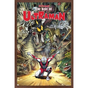 Trends International The Rise of Ultraman - Cover #2 Variant by Arthur Adams Framed Wall Poster Prints - 1 of 4