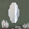 Howard Elliott 23.5"x23.5" Universal Flow Mirror with Stone Veneer: Modern Round Marble Frame, No Assembly Required - 2 of 4
