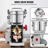 VEVOR 300g Electric Grain Mill Grinder, High Speed 1500W Commercial Spice Grinders, Stainless Steel Pulverizer Powder Machine - 4 of 4