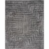 Hauteloom Quartz Patterned Sheen Gray/Green Viscose Rug - 2 of 4