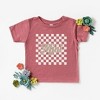 The Juniper Shop Retro Checkered Mini Toddler Short Sleeve Tee - 2 of 2