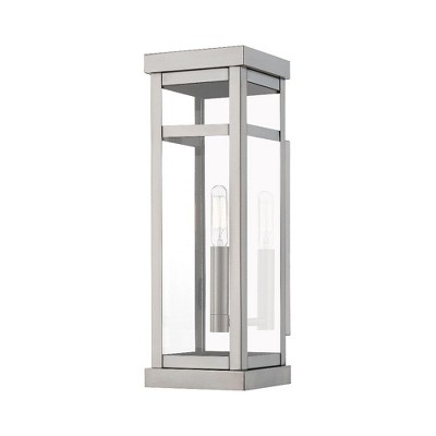 Livex Lighting Hopewell 1 - Light Wall Light in  Brushed Nickel