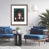 Courtside Market Classic Hues Portrait Frame Collection Walnut 16"x20" 1-11x14 Opening - 2 of 2