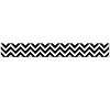 Creative Teaching Press EZ Border 3" x 48' Black Chevron 3/Packs (CTP10469-3) - 2 of 2