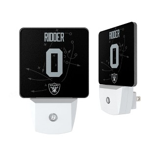 NFL Las Vegas Raiders Players Game Tactic Night Light 2-Pack - 1 of 4