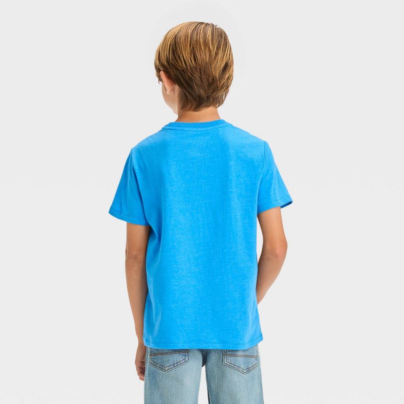 Boys' Short Sleeve Gaming 'Level Up' Graphic T-Shirt - Cat & Jack™ Blue, 4 of 5