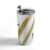 Alyssa Hamilton Art Armor 8 A Minimal Abstract Pie 20 oz Stainless Steel Travel Mug - Deny Designs - 3 of 4