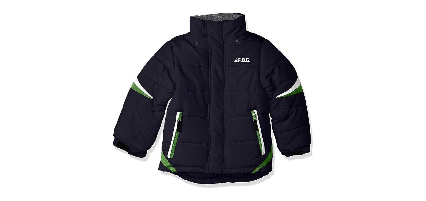 Куртка London Fog Active Puffer Jacket Winter Coat, Super Navy для мальчиков, цвет: Тёмно-синий — фото 4